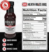 Heath Riles BBQ Sauces, Sweet BBQ Sauce, Pit Master Barbecue Sauce For Meat, Marinades, Dressings, 3 bottles,16 oz.
