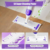 42 Pack Disposable Power Mop Pads for Swiffer PowerMop, 5X Power Mop Refills for Cleaning, 14-Layer Unscented Thickened Multi-Surface Replacement