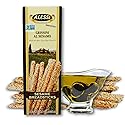 Alessi Imported Breadsticks, Sesame Autentico Italian Crispy Bread Sticks, Low Fat Made with Extra Virgin Olive Oil, 4.4oz (Sesame, 4.4 Ounce (Pack