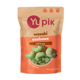 Yupik Wasabi Cashews, 5.8 Oz - Intense Spicy Snacks, Crunchy Wasabi Coated Nuts in a Flavored Shell, Gourmet Asian-Inspired Treat for Sushi Night