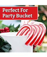 Candy Canes, Individually Wrapped, Red & White Stripes, Christmas Holiday Candy, Bulk | (72 CT)