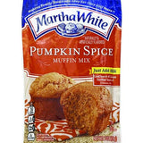 Martha White Pumpkin Spice Flavored Muffin Mix, 7 Ounce