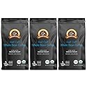 Alex's Low Acid Organic Coffee 12oz Bag - Half Caff Whole Bean (Pack of 3)