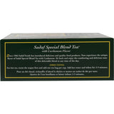 Sadaf Cardamom Tea Bags - Special Blend Cardamom Ceylon Black Tea - Quicktea Product harvested in Sri Lanka - 50 individually foiled teabags (Pack