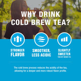 Tiesta Tea - Fireberry Cold Brew, Loose Leaf, Cranberry Hibiscus Rooibos Tea, Premium Non-Caffeinated Blend, Cold Brew Packets, Makes 64 oz Per Bag