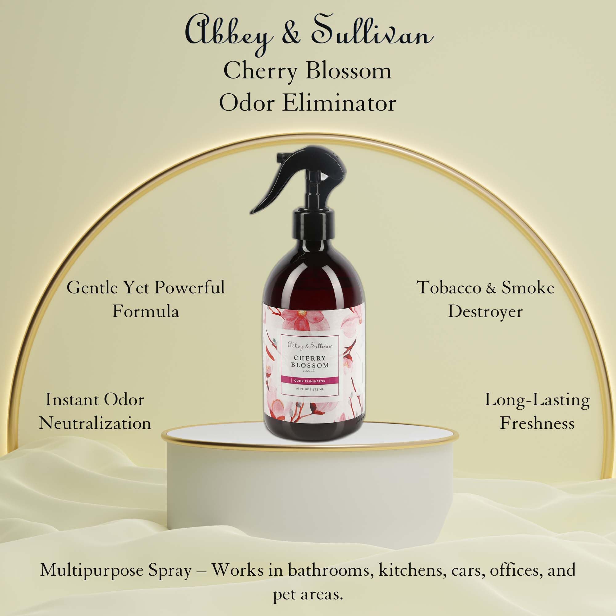 Abbey & Sullivan Odor Eliminator, Cherry Blossom, 16 oz
