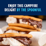NuttZo S’mores Nut & Seed Butter - 16oz | Creamy Blend with Peanuts, Cashews, Almonds, Graham Crackers, Dark Chocolate & Marshmallows | 5g Sugar, 6g