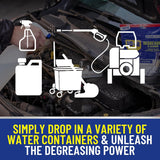 WD-40 Specialist Degreaser and Cleaner EZ-PODS, Customizable Industrial-Strength Concentrate, Multi-Surface Cleaning Solution, Cleans and Degreases