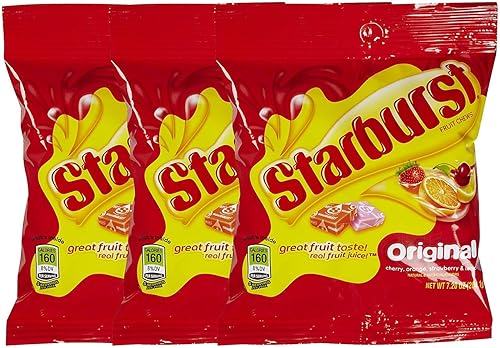 Starburst Original Bagm, 7.2 oz, 3 pk