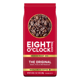 Eight O'Clock Coffee The Original, Medium Roast Whole Bean Coffee, Sweet, Fruity, Well Balanced, 30 Ounce (Pack of 1)