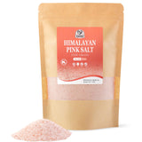 52USA Fine Grain Himalayan Pink Salt, 1 lb Resealable Bag, Pure Unrefined Natural Mineral Salt, Kosher, No Additives & No Gluten, Pink Salt for