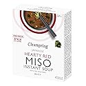 Clearspring Hearty Red Miso Soup + Sea veg 10g (Pack of 8)