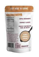 Le Sauce & Co. 4-serving Thanksgiving Turkey Gourmet Gravy(2-pack), Gluten Free Thanksgiving Family Dinner, Whole Turkey Breast, Mashed Potatoes