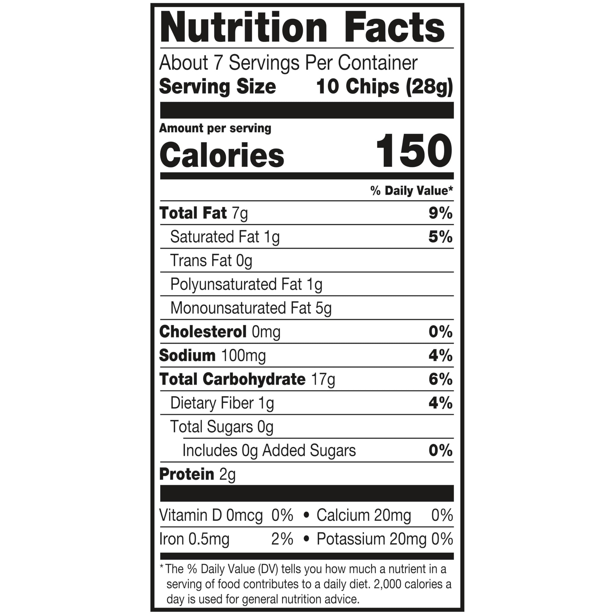 Late July Sea Salt Dippers Organic Tortilla Chips, 7.4 Oz Bag