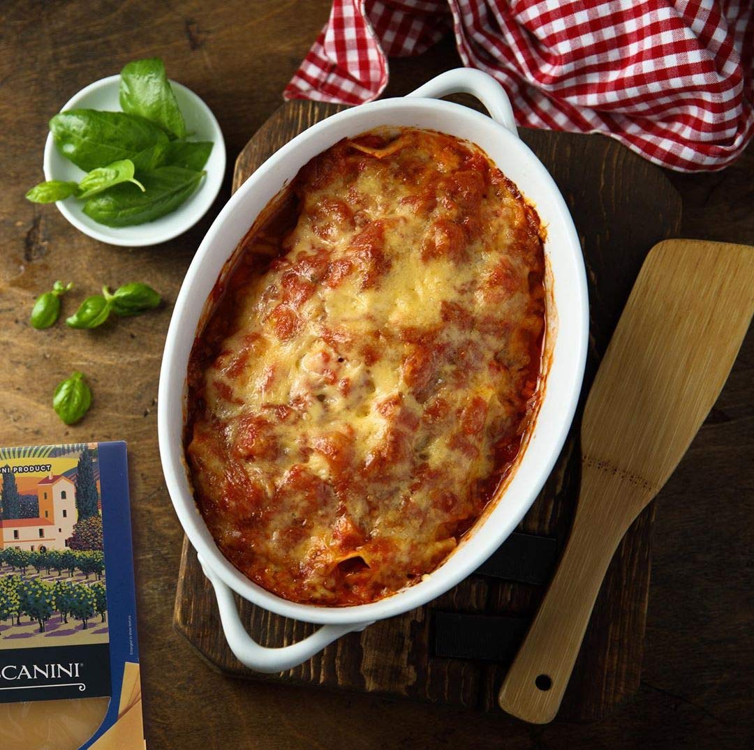 Tuscanini, Oven Ready Authentic Italian Flat Lasagna 17.6oz (3 Pack) Made with Premium Durum Wheat