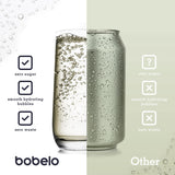 Bobelo Self Carbonating Hydration Packets - Coconut Lime Flavor (15ct) | Low Calorie Electrolyte Drink Mix | Keto Friendly, Sugar Free Water Enhancer