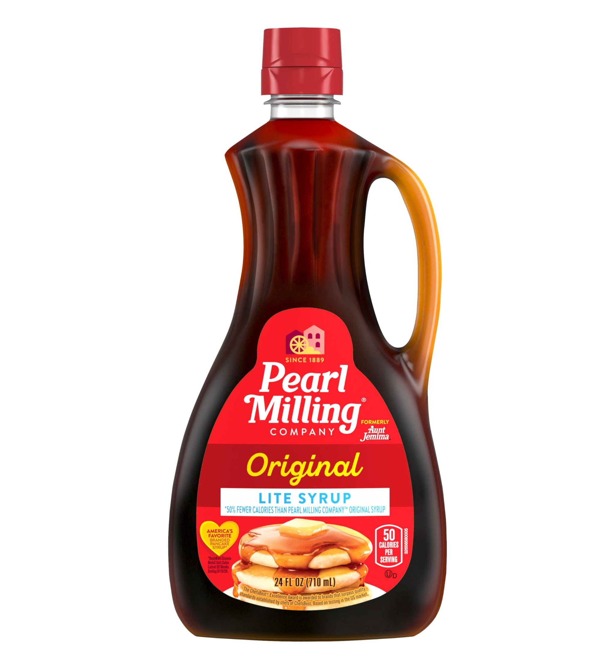 Pearl Milling Company Original Lite Syrup, 24 Oz, Packaging May Vary