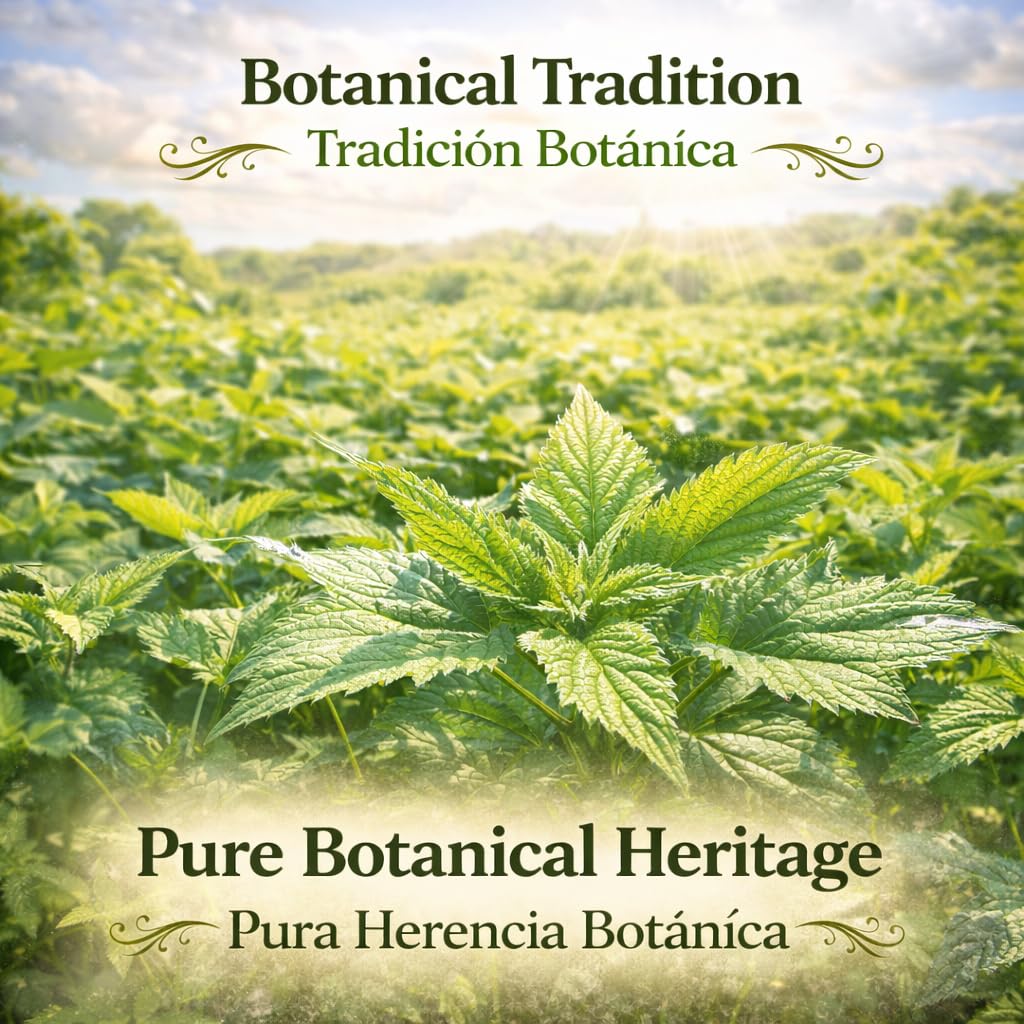 Ortiga Herbal Tea 4 oz (113g) - 100% Natural Ortiga Dried Leaves, from Mexico - Traditional Loose Leaf Tea - Caffeine-Free, Non-GMO, Vegan - Authentic