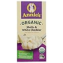 Annie's Homegrown Organic Macaroni & Cheese - Shells & White Cheddar - 6 oz