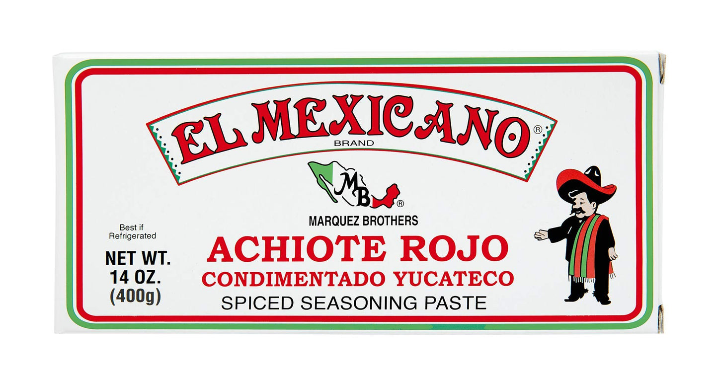 El Mexicano Achiote Rojo Paste, Red 14 oz