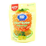 Amos 4D Pineapple Burst Gummy Candy 6 oz. Bag