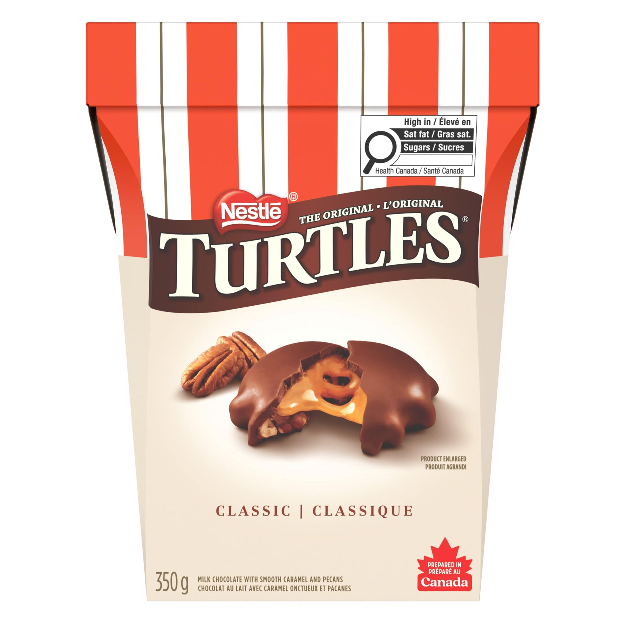 Nestle the Original Turtles 100% Pecan 350g/12.34oz Box {Imported from Canada}