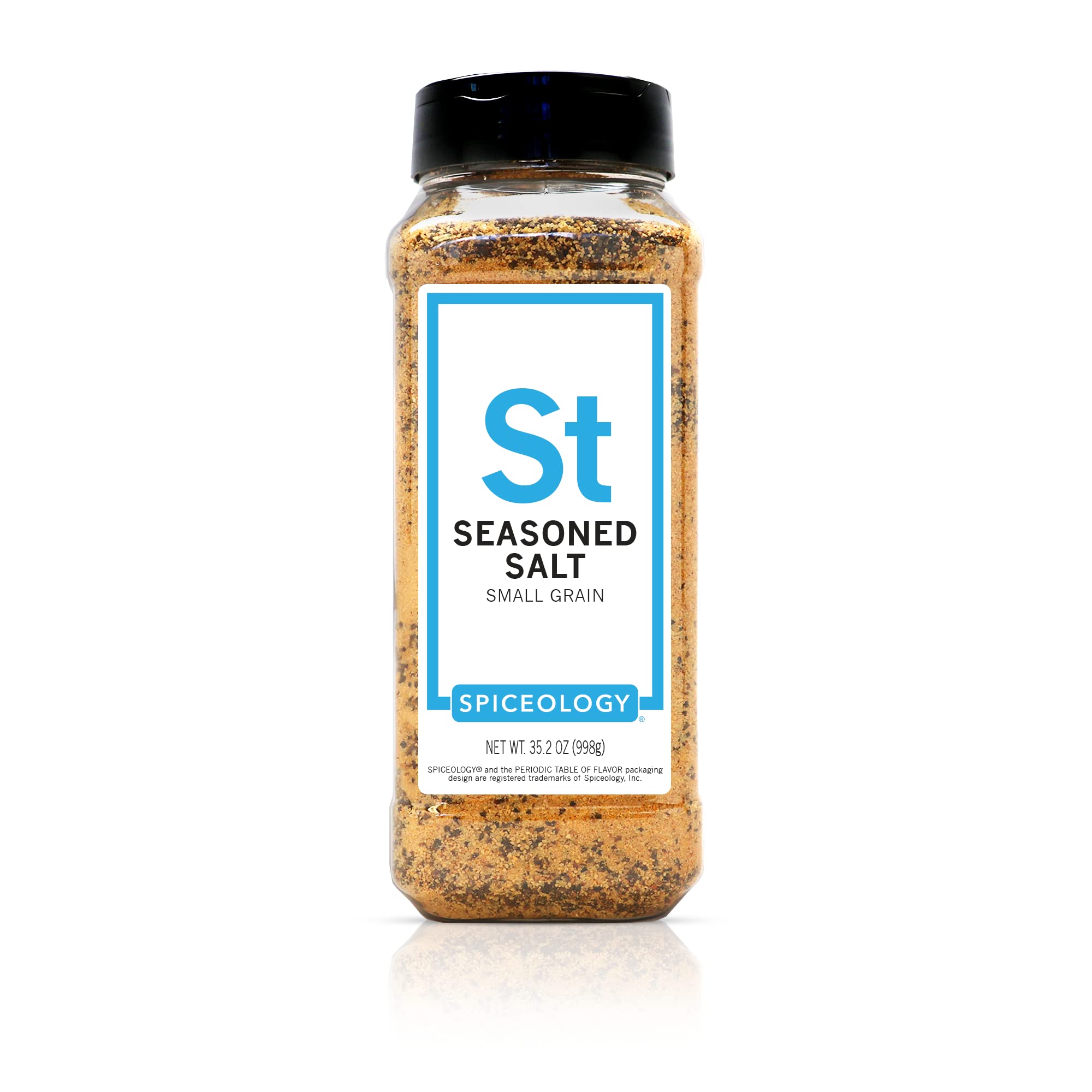 Spiceology - Seasoned Salt - Use On: French Fries, Tater Tots, Steak, Chicken, Fish, Veggies - Seasoning Salt - Spices and Seasoning - BBQ Rub