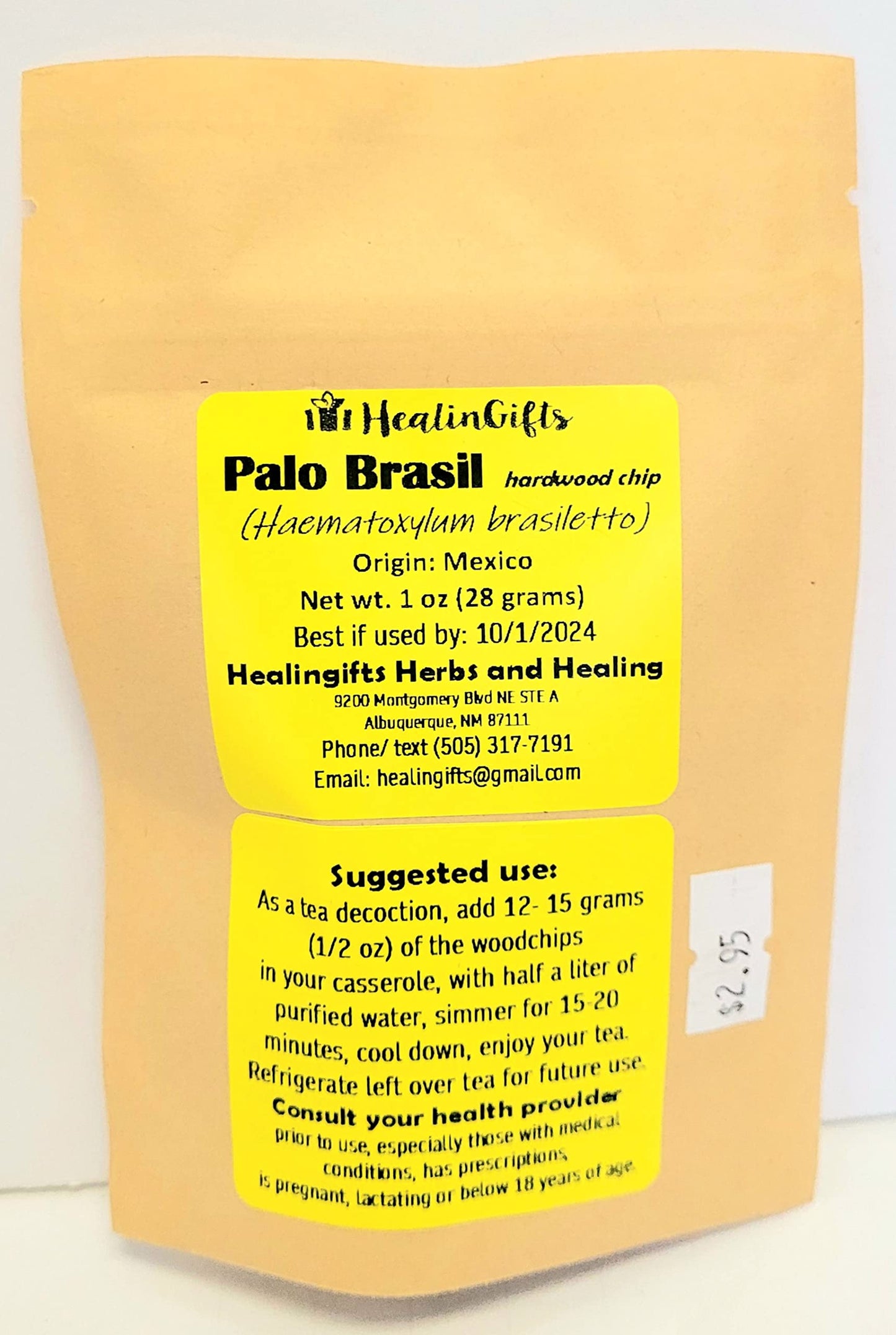Palo de Brasil Brazil 1 ounce