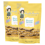 Auntie Anna's Kitchen Peanut Brittle, 1lb per bag (2)