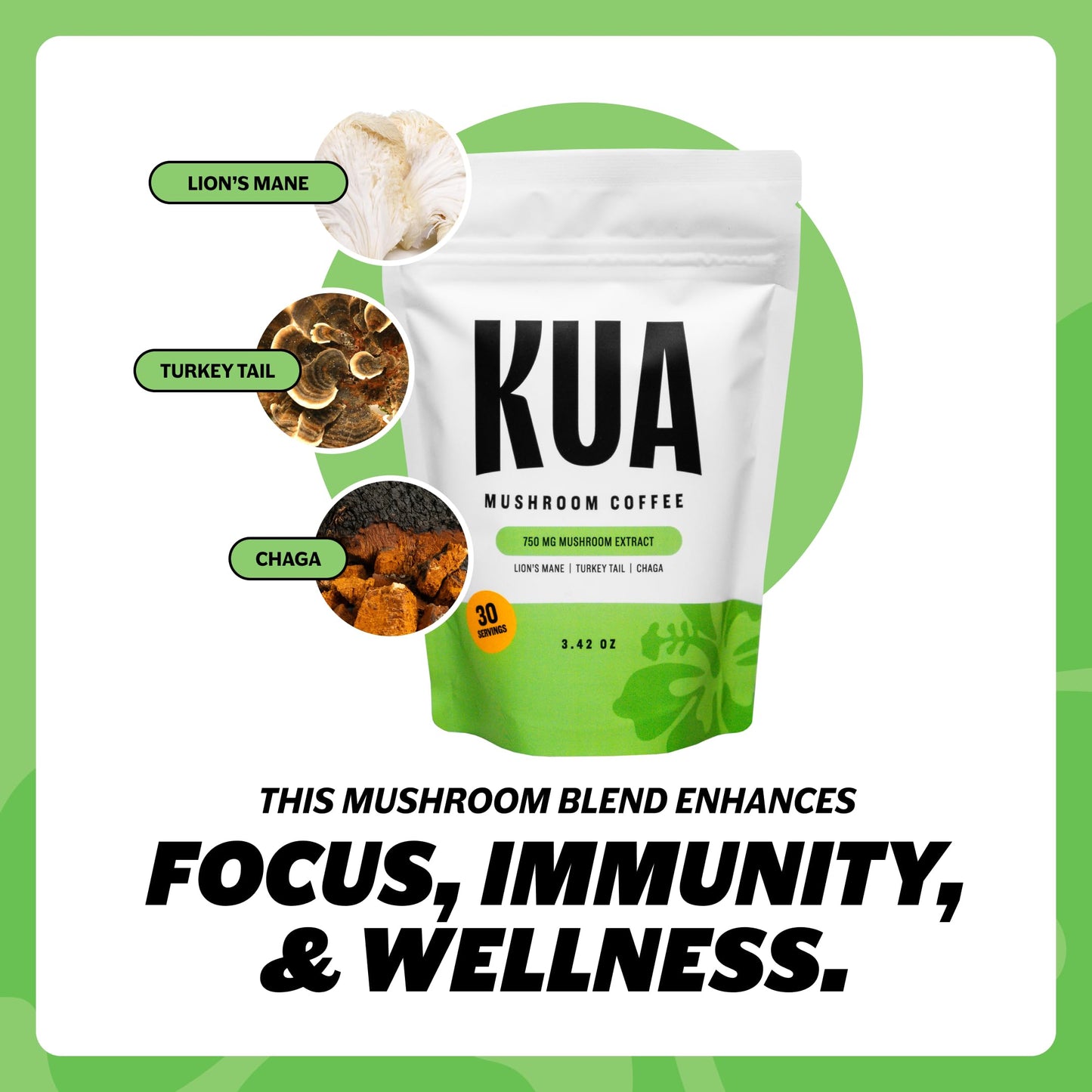 Shroom Brew Max Health Organic Mushroom Coffee Focus and Gut Support with Boosting Immunity and Elevates Mood | Healthy and Organic Lion's Mane