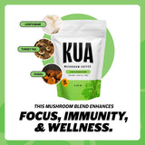 Shroom Brew Max Health Organic Mushroom Coffee Focus and Gut Support with Boosting Immunity and Elevates Mood | Healthy and Organic Lion's Mane
