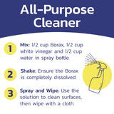 Banner Chemical Raw Borax (10 lbs) - 100% Pure, Unscented, Multi-Purpose Cleaner & Detergent Booster - Natural Household Cleaner and Stain Remover