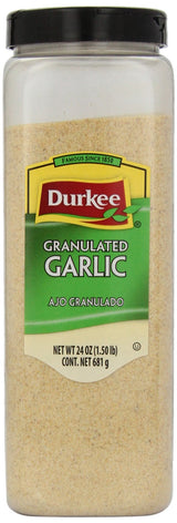 Durkee Granulated Garlic, 24-Ounce Canister (Pack of 2)