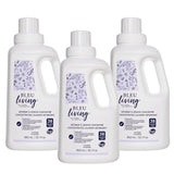 Bleu Lavande - 3 Pack Natural Liquid Laundry Detergent - Concentrated Detergent - Biodegradable - Pure Lavender Essential Oil - No Phosphates - No