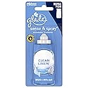 Glade Sense & Spray Automatic Air Freshener Refill, Clean Linen, 0.43 Oz