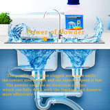 fish Pipe Dredge Deodorant, Quick Foaming Toilet Pipe Cleaners Magic Bubble Bombs Sink and Drain Pipe Dredging Power Agent for Kitchen Sink Fast
