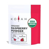 KOYAH - Organic Raspberry Powder 30 Servings (1 Scoop = 15 Raspberries), Freeze-Dried, Whole-Berry Powder, Equivalent to 450 Raspberries
