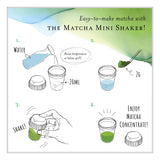 Matcha Mini Shaker Set - 20g Japanese Ceremonial Matcha & Easy-to-Use Shaker Kit