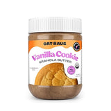 Oat Haus Organic Vanilla Cookie Granola Butter | Peanut-free, Almond (Tree-Nut) Free, & School-Safe (Top 8 Allergen Free) | Sunflower Seed & Cookie