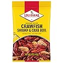 Louisiana Fish Fry Products Crawfish, Shrimp & Crab Boil Seasoning - Spicy & Delicious Seafood Powder Complete Seasoning - Low Salt Cajun Seasoning (5