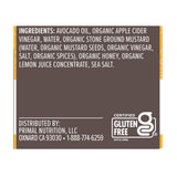Primal Kitchen Honey Mustard Vinaigrette & Marinade Salad Dressing made with Avocado Oil, Certified Paleo & Keto Certified, 8 Fluid Ounces