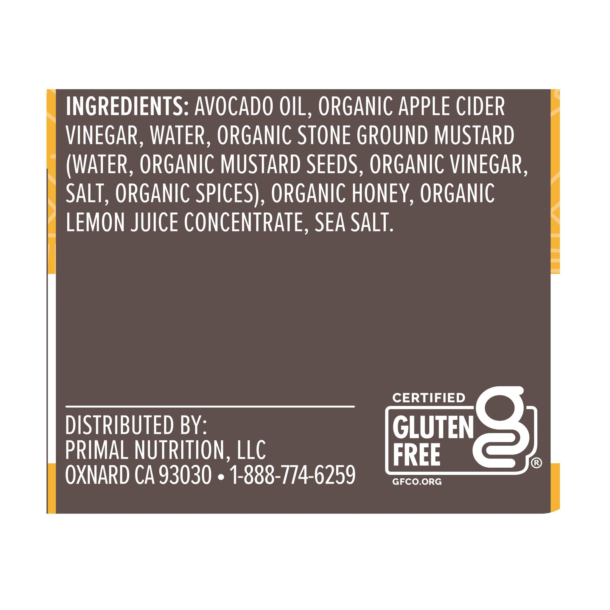 Primal Kitchen Honey Mustard Vinaigrette & Marinade Salad Dressing made with Avocado Oil, Certified Paleo & Keto Certified, 8 Fluid Ounces