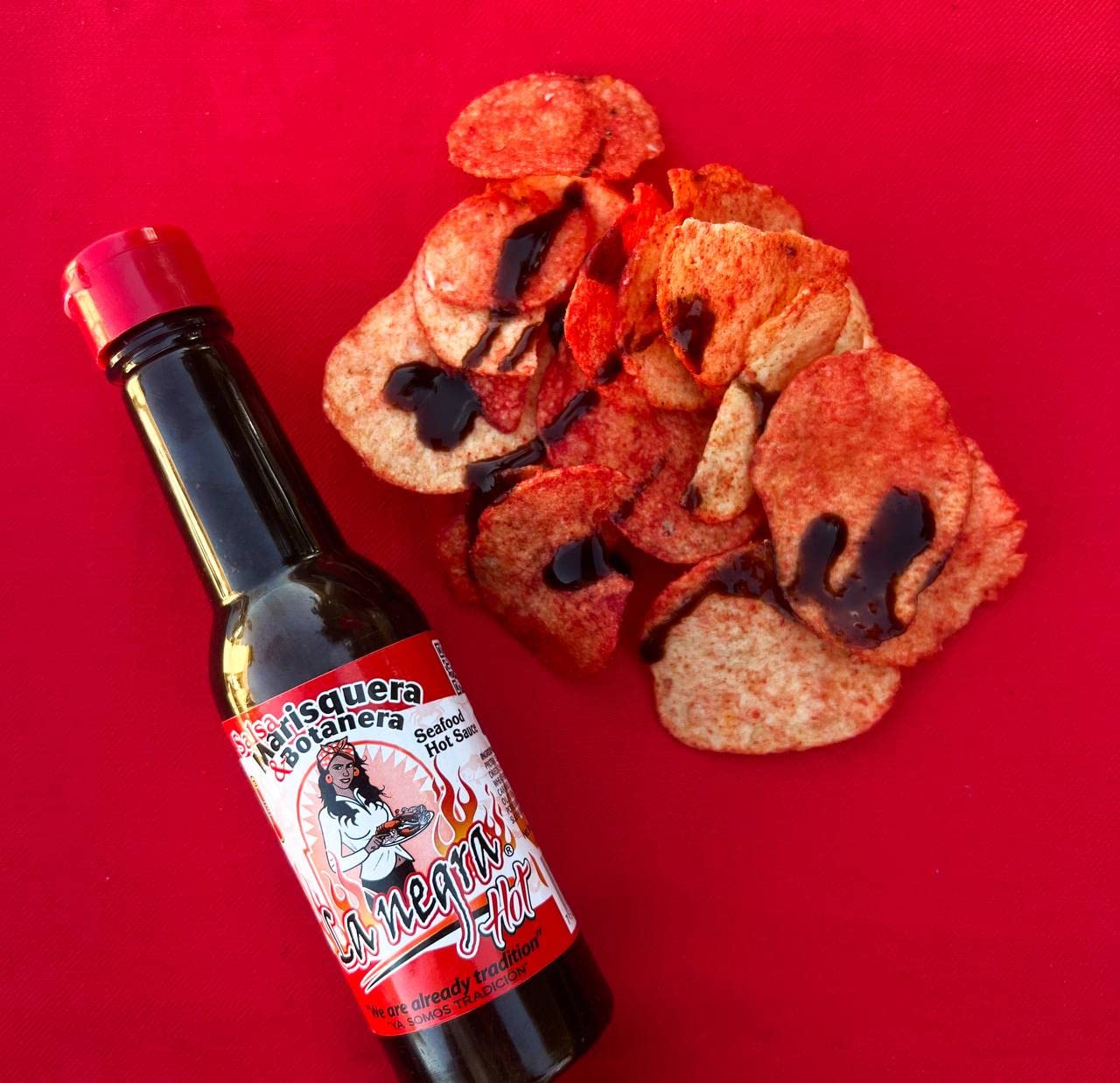 La Negra Hot | Salsa Marisquera & Botanera | (Pack of 1 - 5.4 Oz)