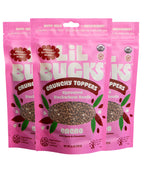 Lil Bucks Sprouted Regeneratively Grown Buckwheat Seeds- Paleo Cereal, Gluten-Free Granola, High in Protein, Low Sugar, Organic Superseed Crunch