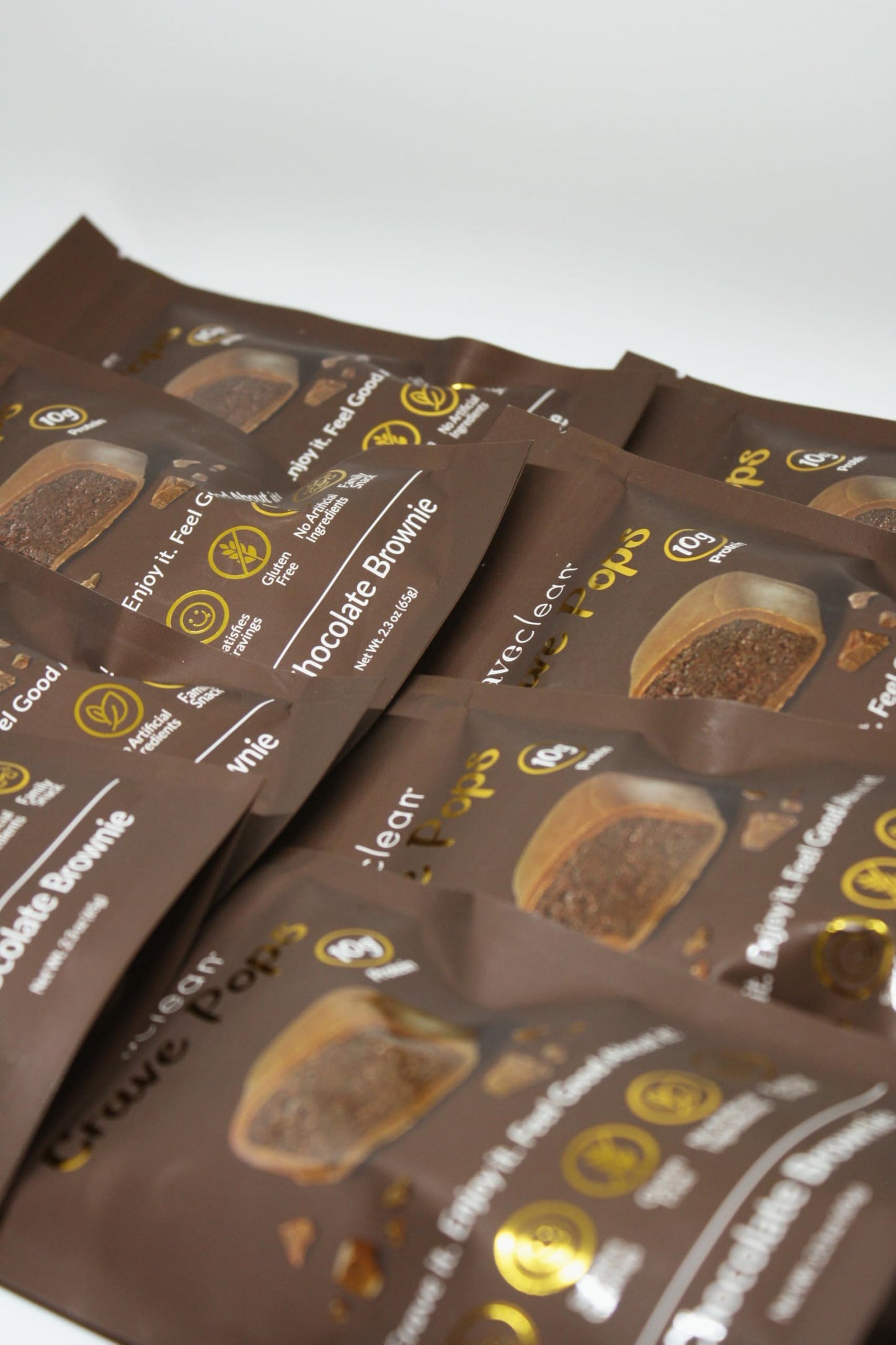 Milk Chocolate Brownie Pops (Full Case) Gluten-Free, High Protein (10g), Low Sugar, Guilt-Free Snack with Clean Ingredients - No Seed Oils - Kid