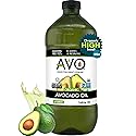AVO Organic Avocado Oil for Cooking, Frying, Baking, Salads, Vinaigrette, Marinades - General Organic Cooking Oil 64 Fl-oz (Half a Gallon), NO