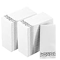 Vplus 400 Pack Paper Napkins Guest Towels Disposable Premium Quality 3-ply Dinner Napkins Disposable Soft, Absorbent, Perfect for Kitchen, Wedding