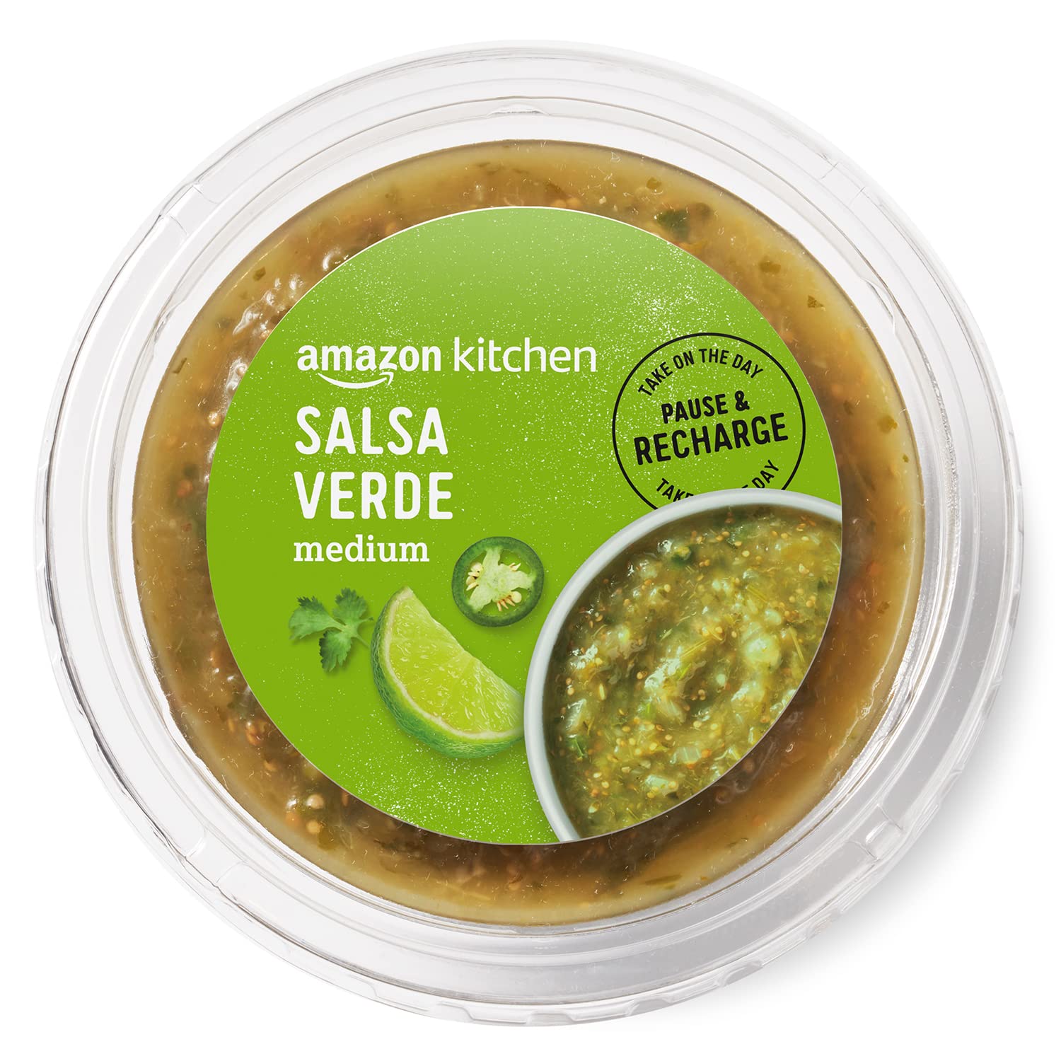 Amazon Kitchen, Salsa Verde, Medium, 16 Oz
