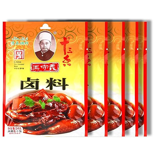 ???????? Wang shou yi Seasoning Chinese Seasoning Powder (Mixed Spices 24g, 5 Packs)