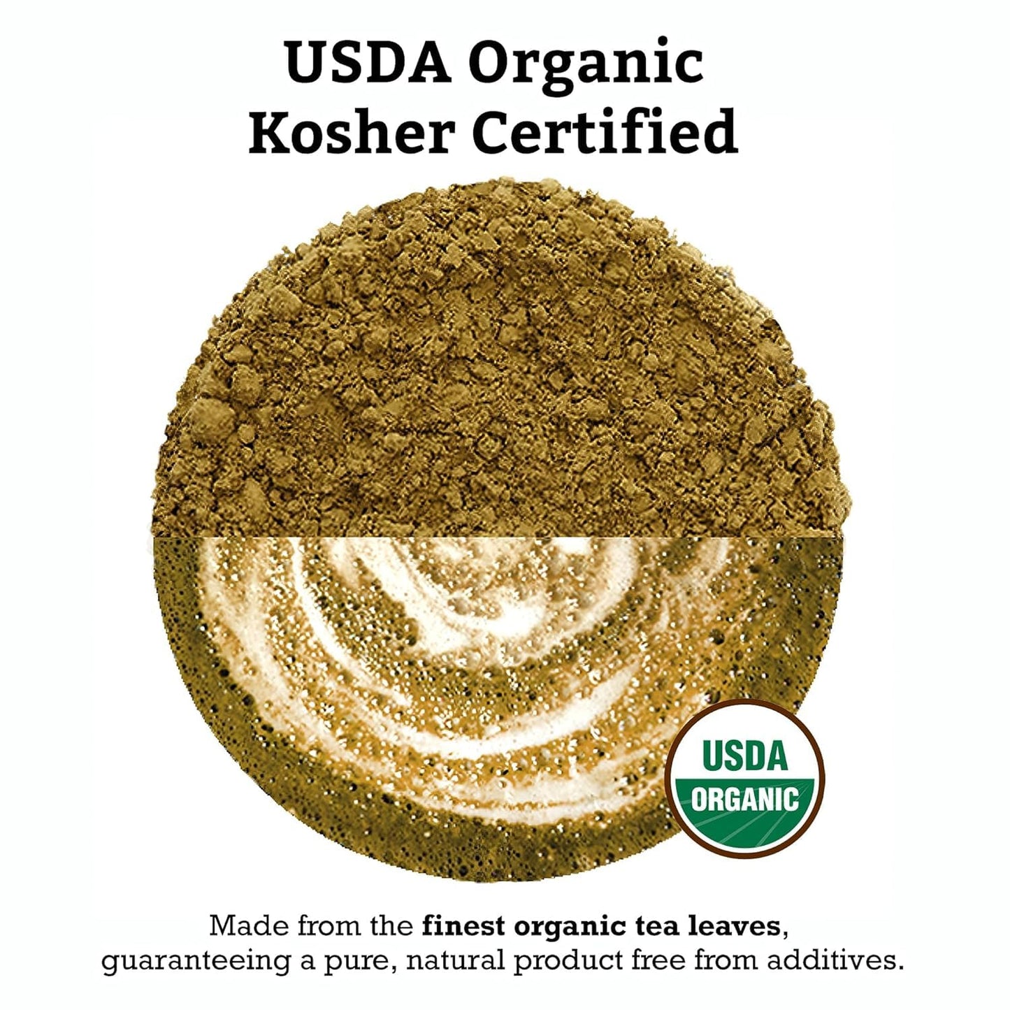 SUGIMOTO TEA Japanese Organic Hojicha Latte Blend Mix 4.23 oz (120 g) Sweetened Green Tea Hojicha Latte Powder